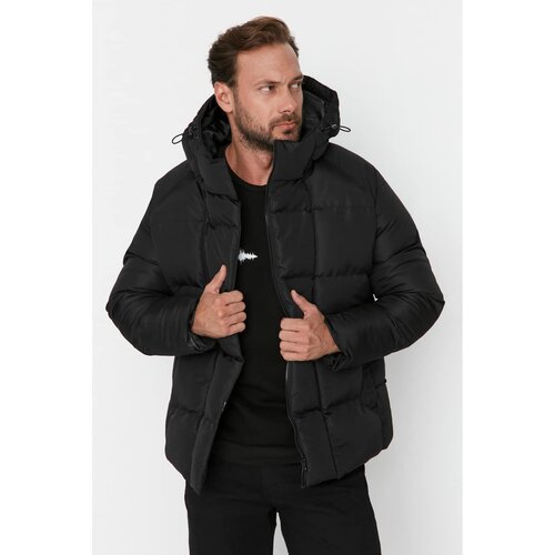 Trendyol Black Men&amp;#039;s Oversize Windproof Jacket Slike