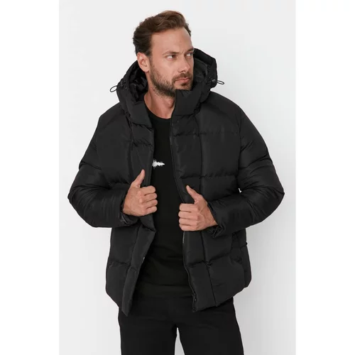 Trendyol Black Men's Oversize Windproof Jacket