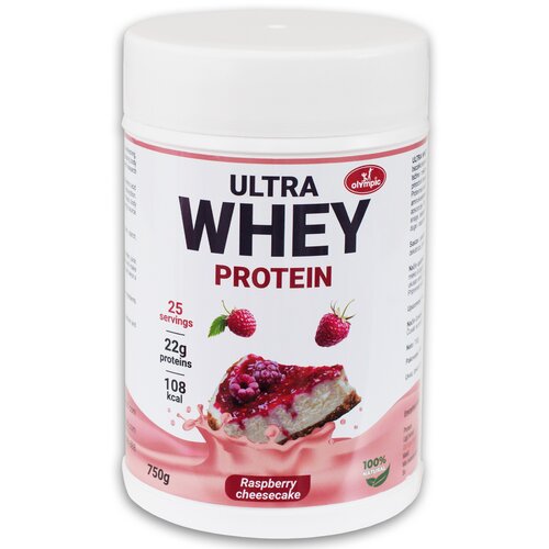 Olympic Whey Protein Ultra, Malina Cheesecake, 750 g Cene