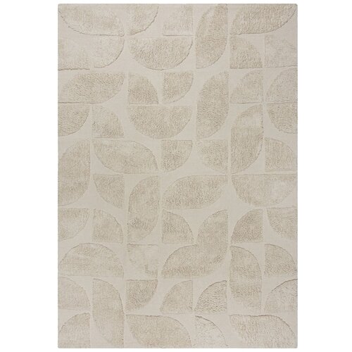 Flair Rugs Kremno bela ročno tkana bombažna preproga 120x170 cm Ada Arch Geo &amp;ndash; Slike