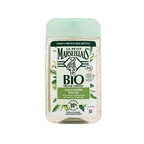 Le Petit Marseillais Bio Organic Certified Olive Leaf Refreshing Shower Gel osvježavajući gel za tuširanje 250 ml za žene