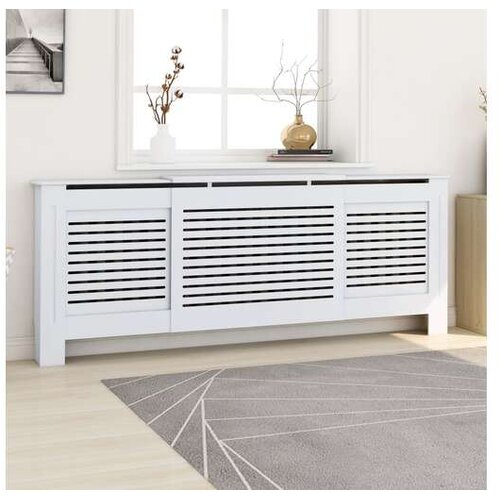  Pokrov za radijator mdf bijeli 205 cm Cene