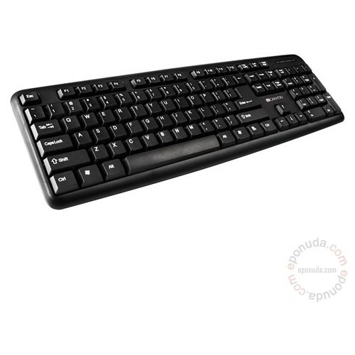 Canyon USB US CNE-CKEY01-US black tastatura Slike
