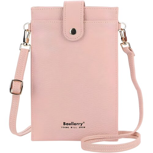 Baellerry Crossbody Denarnica VA-35740 - Svetlo roza Cene