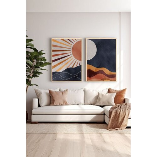 Wallity Uokvirena slika Ersy2Limodel31, 33x48 cm, 2 dijela Cijene