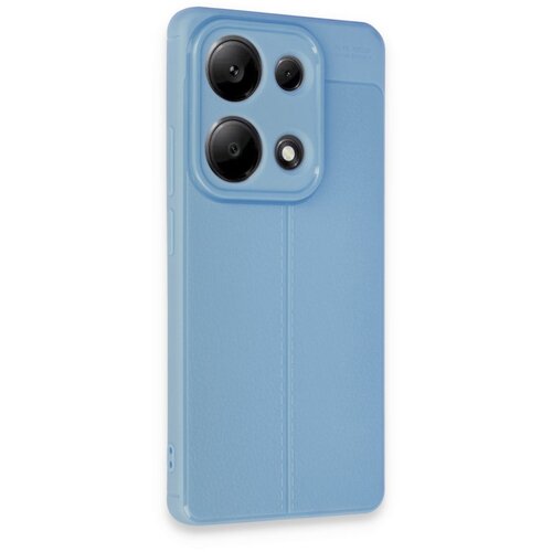  silikonska futrola imitacija koze NO4 za samsung A155 galaxy A15 plava Cene
