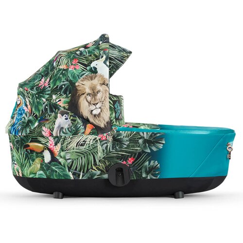 Cybex Ko&amp;scaron;ara za voziček We the best Mios Lux Platinum mid turquoise Slike