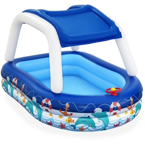 Bestway Bazen za igru sa nadstrešnicom Sea Captain 2.13x1.55x1.32m Cene