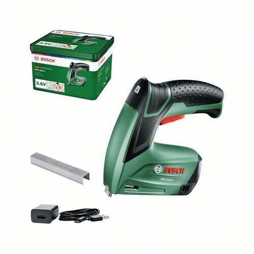 Bosch Home and Garden PTK 3\,6 LI 0603968200 akumulatorski spenjalnik Dolžina sponke 4 - 10 mm, (21507345) Slike
