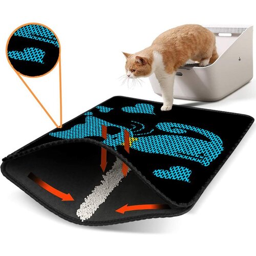 WALLXPERT Nrszn0135 multicolor cat litter mat Cene