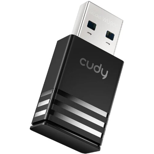 Cudy WU900, AX900 Dual-Band Wi-Fi 6 USB Adapter, 2.4 GHz,286 Mbps Cene