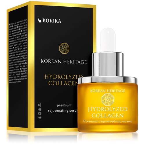 KORIKA Korean Heritage Hydrolyzed Collagen Premium Rejuvenating Serum pomladitveni serum za obraz s hidroliziranim kolagenom Rejuvenating Face Serum 3 Cene