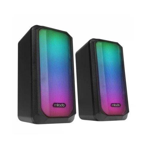 Mikado Zvučnici 2.0 MD-356 5Wx2 RGN LED USB Cene