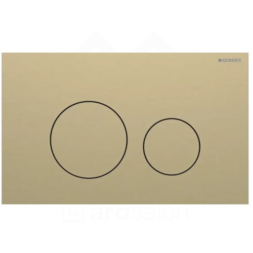 Geberit Sigma40 Round Tipka za dvokoličinsku tehniku ispiranja brušeni mesing easy-to-clean 115.628.QF.1 Cene