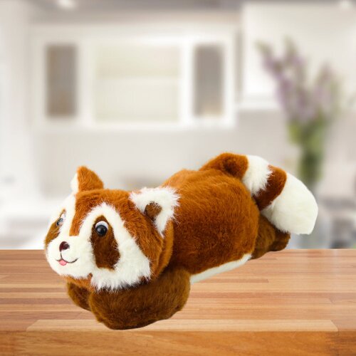  igračka rakun 30cm - smeđe/bijeli Slike