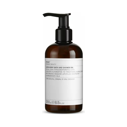 Evolve Organic Beauty super berry bath & shower oil