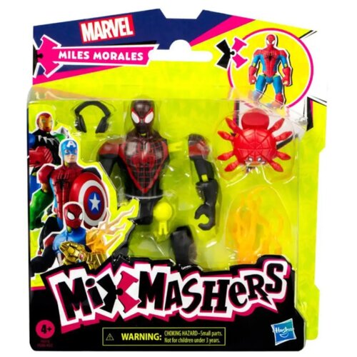 Hasbro Marvel Mix Mashers: Osvetnici Spider-Man Miles Morales figura s dodacima - Cene