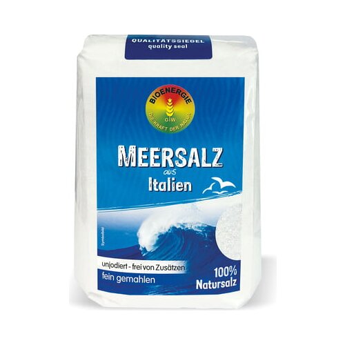 Bioenergie Fina morska sol iz Italije Slike