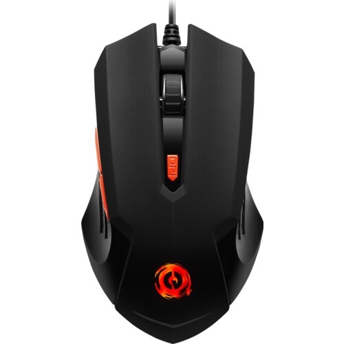 Canyon Miš Star Raider GM-1 RGB 6buttons Wired, crno/crveni Cene