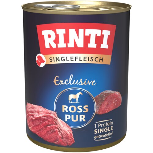  Varčno pakiranje RINTI Singlefleisch 24 x 800 g - Exclusive Čisto konjsko meso Cijene