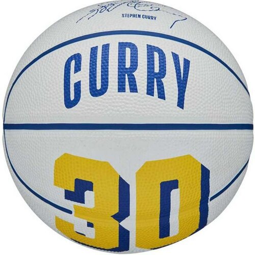  mini ko&scaron;arka&scaron;ka žoga NBA Player Icon - Steph Curry, velikost 3, rumeno-modro-bela Cene