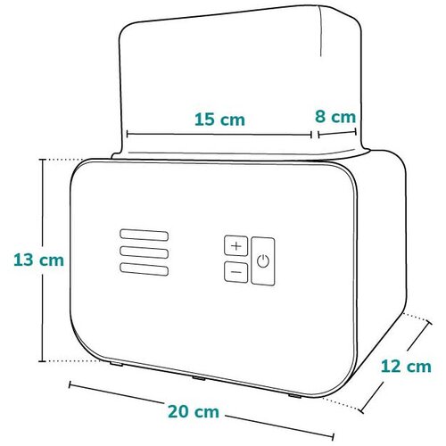 Lionelo Thermup Double električni sterilizator i grijač bočica, White Slike