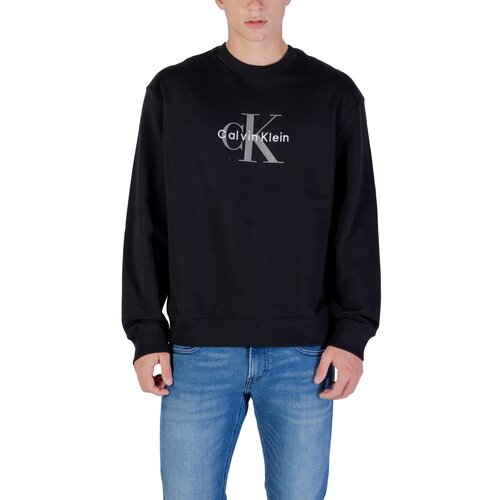 Calvin Klein Jeans LS EU 350TERRY MONOL LV04RD242G Crna Slike