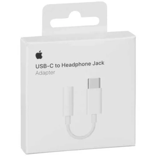 Apple Adapter s USB-C na 3,5 mm izlaz za slušalice MU7E2ZM/A, originalni