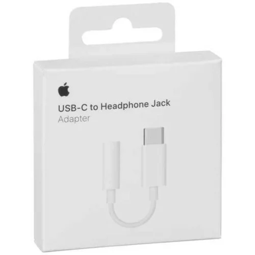 Apple Original adapter mu7e2zm/a za slušalke type c na 3,5 mm ( aux ) (eu blister)