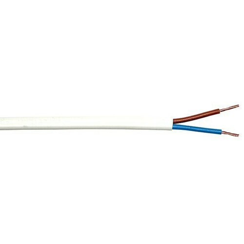 Kabel po dužnom metru (H03VVH2-F2x0,75, Bijele boje) Slike