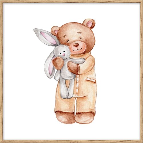 knor Otroška slika 20x20 cm Teddy Bear Cene