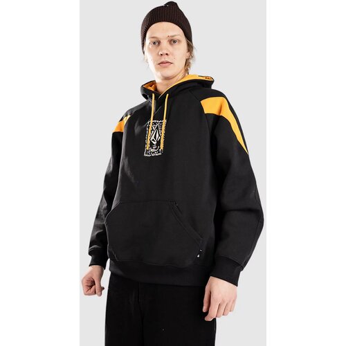 Volcom Dental Po Pulover s kapuco black Cene