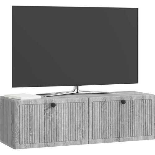  ormar za zid Siva sonoma 98 x 31 x 30 cm Konstruirano drvo Slike