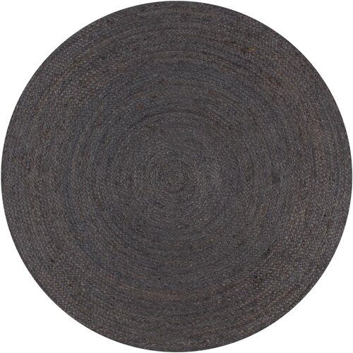 vidaXL Ručno rađeni tepih od jute okrugli 120 cm tamnosivi Cijene