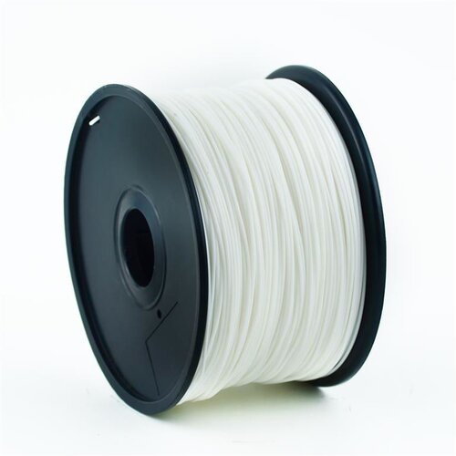 Gembird ABS 3D filament bel, 3 mm, 1 kg (3DP-ABS3-01-W), (5000368495) Cene
