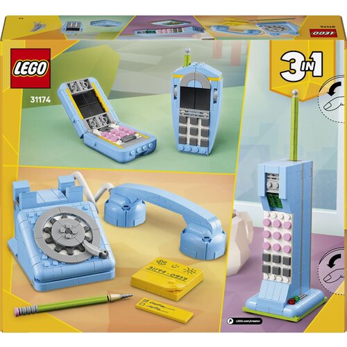 Lego Creator 3in1 - Retro telefon (31174) Slike