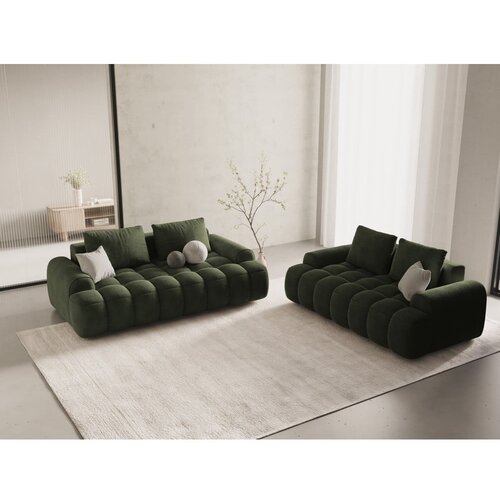 Cosmopolitan Design Zelena bar&amp;scaron;unasti sofa 175 cm Linz &amp;ndash; Slike