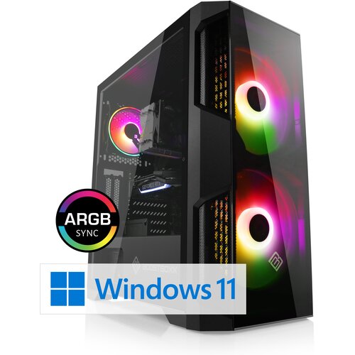 CSL Computer CSL Gaming PC M11010H, AMD Ryzen 5 8400F (6x4200 MHz), GeForce RTX 4060, 16 GB DDR5-RAM, SSD 1 TB, Windows 11 Home, (5000312570) Cene