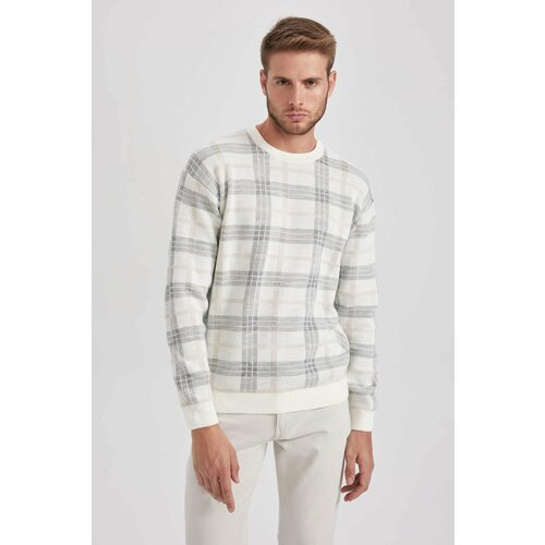 Defacto Relax Fit Crew Neck Knitwear Pullover Slike