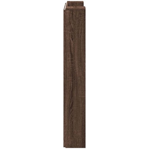  Uzglavlje Smeđi hrast 100 x 16,5 x 103,5 cm Konstruirano drvo Slike