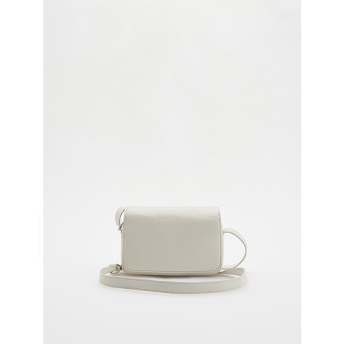 Reserved - LADIES` HANDBAG - krem Slike