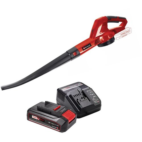 Einhell set akumulatorski duvač li&amp;scaron;ća ge-cl 18 li e + 2,5 ah starter kit Slike