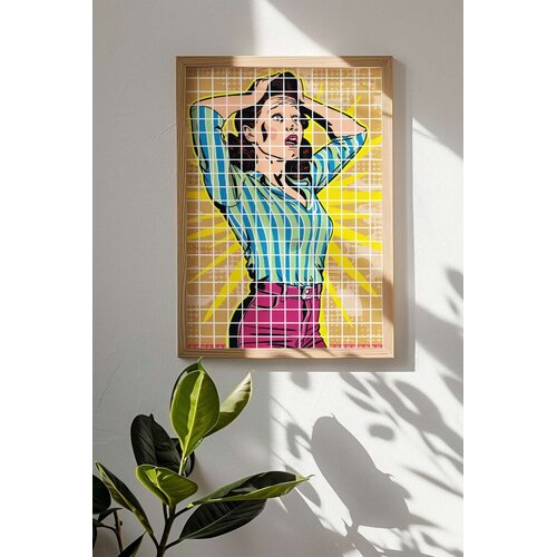 Wallity Uokvirena slika Popkare14, 33x48 cm Cijene