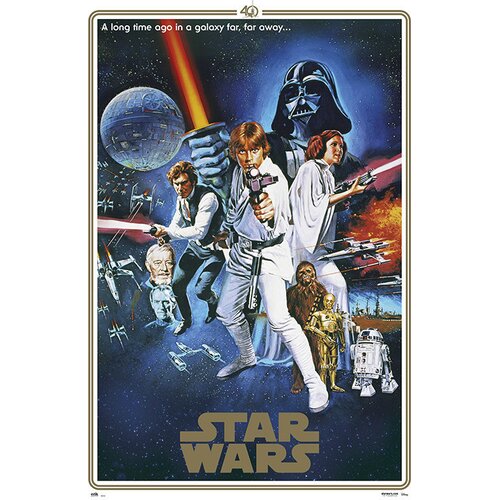 Grupo PLAKAT STAR WARS CLASSIC 40 ANIVERSARIO EN LIST B, (20837625) Cene