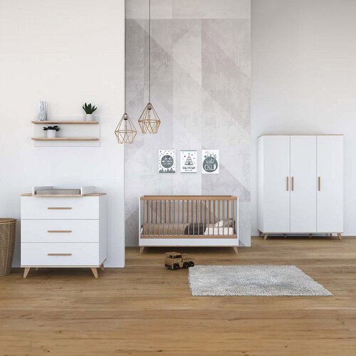 Faktum dječja soba Flip - 5 elemenata, White - Oak Cene