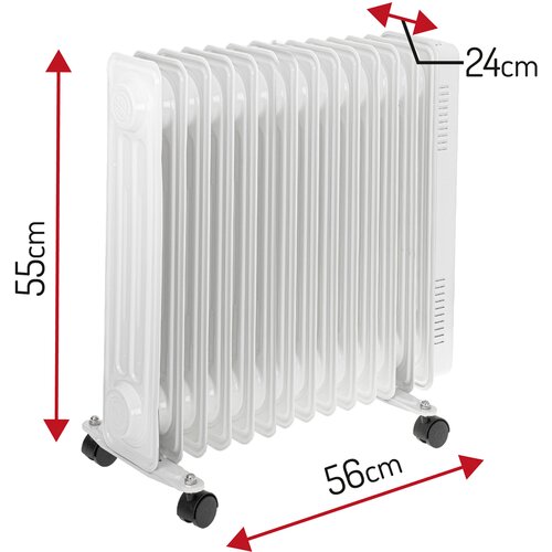  Uljni radijator AD 7818, 13 rebara, 2500W Slike
