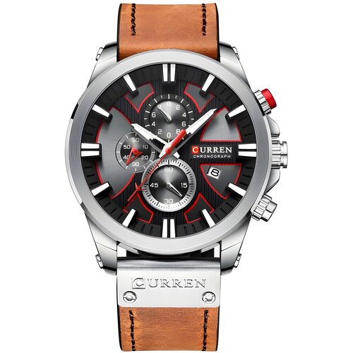 Sat CURREN FO-14227 - Smeđa / Srebrna KP14227 Cijene