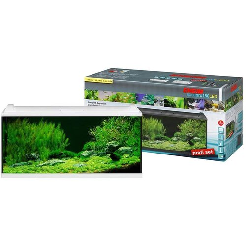 Eheim aquapro 180 led akvarijum set - bela Slike