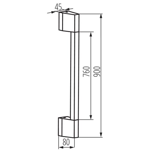 Kanlux 38894 - YALTE Spolja&amp;scaron;nje LED zidno svetlo LED/8W/230V 4000K IP54 crna Slike