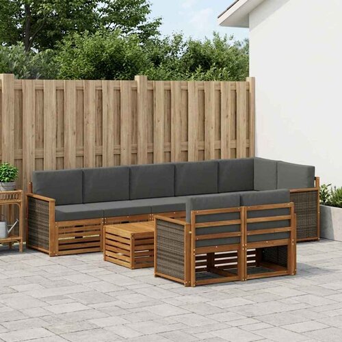  Setovi sofa Čvrsto drvo akacije Cene